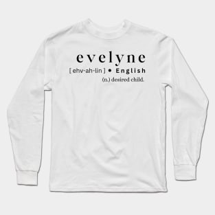 Evelyne Long Sleeve T-Shirt